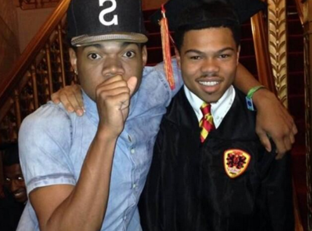 Chance The Rapper And Taylor Bennet. - 15 Celebrities You (Probably ...